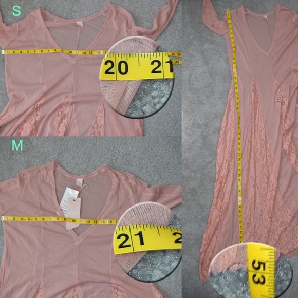 NWT Hot As Hell HAH Long Sleeve Lace Mesh Dress - Picture 8 of 8